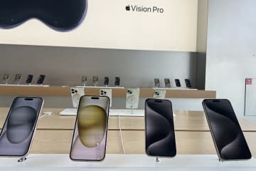 1-3月のiPhoneの出荷台数は前年同期比9．6％減の5010万台で、市場シェアは17．3％だった。