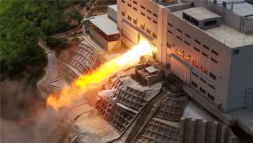 中国の航天科技集団第六研究院が推力最大の液体動力点火試験に成功した。
