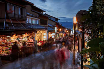 今年のメーデー連休は中国人の海外旅行意欲が非常に高まっており、海外では日本が人気となっています。写真は京都。