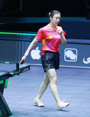 卓球の世界ツアー、サウジスマッシュは11日、女子シングルス決勝が行われ、世界ランク4位の中国の陳夢が同1位の中国の孫穎莎を4-2で下し、優勝した。