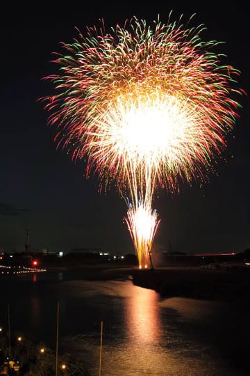 2023年の「あつぎ鮎まつり大花火大会」