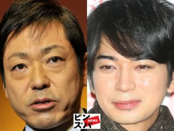 香川照之、松本潤（嵐）（C）ピンズバNEWS