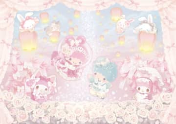 サンリオピューロランド「Mignon fuwafuwa matsuri」ビジュアル（C）2024 SANRIO CO., LTD. TOKYO, JAPAN 　著作 株式会社サンリオ