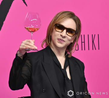 ワイン発表会でほろ酔いな姿をみせたYOSHIKI （C）ORICON NewS inc.