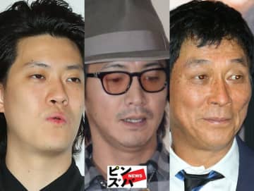 粗品（霜降り明星）、木村拓哉、明石家さんま（C）ピンズバNEWS