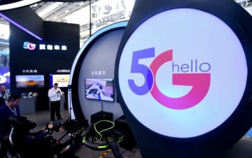 中国の5Gユーザーは9億人を超え、5G基地局の総数は383万7000カ所に達した。