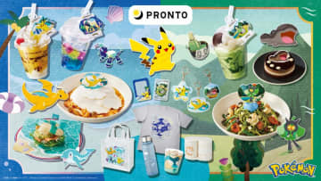 この夏、海と山をテーマにしたポケモンのスペシャルメニューが全国のプロントのカフェタイムに登場！（C）2022 Pokémon.（C）1995-2022 Nintendo/Creatures Inc./GAME FREAK inc.