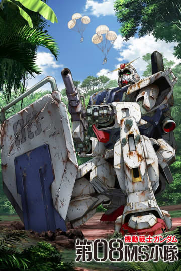 画像はU.C.ガンダムBlu-rayライブラリーズ『機動戦士ガンダム 第08MS小隊』（バンダイナムコアーツ）