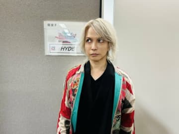 HYDE　※画像はHYDEの公式X『@HydeOfficial_』より