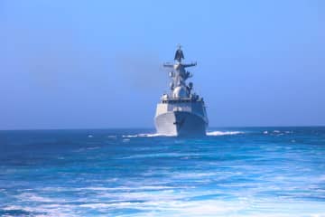 米海軍が主催する「リムパック2024」が米ハワイ諸島周辺の海域などで行われている。中国を念頭にした多国籍訓練で、中国メディアは「世界最大の海は日増しに『不太平』に」と批判した。写真は中国海軍。