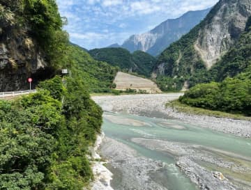 自然豊かな景色が続く台湾東部の花蓮。今年4月3日、ここでマグニチュード7.2の地震が起きました