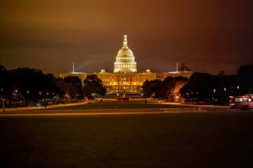 11月に行われる米国大統領選挙は民主党のハリス副大統領と共和党のトランプ前大統領の対決の構図が確実になった。写真はワシントン。