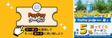 今ならPayPayクーポンでお得！（1回3000円以上の支払いに限る）