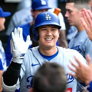 大谷翔平選手　※画像はロサンゼルス・ドジャースの公式インスタグラム『@dodgers』より