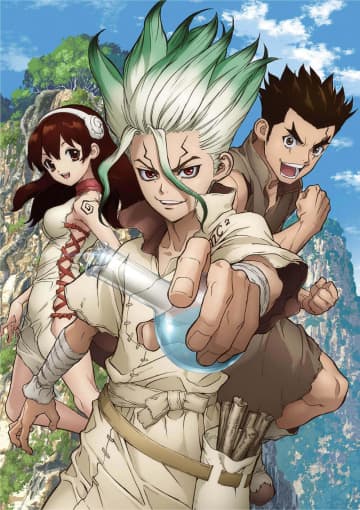 アニメ『Dr.STONE』(C)米スタジオ・Boichi／集英社・Dr.STONE製作委員会