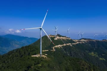 中国は2023年に風力発電機の特許競争力で初めて首位になった。