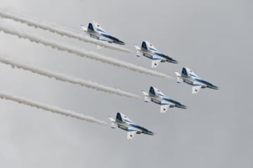 千歳基地 2022年7月31日撮影 16-5663 川崎 T-4 航空自衛隊