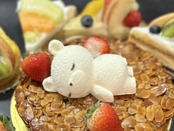 かわいすぎて食べられない！「おねんねくまちゃん」