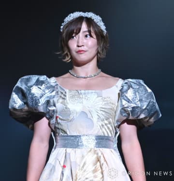 「elite Japan」ファッションショーに登場した角田夏美 （C）ORICON NewS inc.