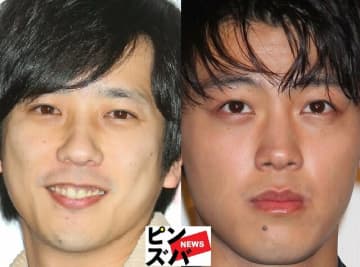 二宮和也（嵐）、竹内涼真（C）ピンズバNEWS