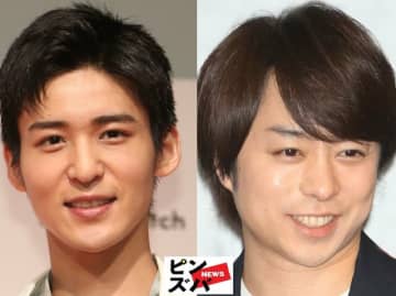 目黒蓮(Snow Man)、櫻井翔（嵐） （C）ピンズバNEWS