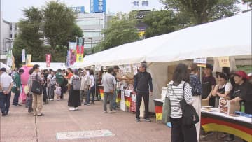 ご当地グルメ「習志野ソーセージ」やドイツビールを楽しむ