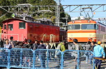 2019年横瀬車両基地でのイベント風景