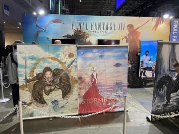 今年の東京ゲームショウは涼しくて、“モルボル氏”もニッコリ？ スクウェア・エニックス『FINAL FANTASY XIV』ブースレポート【TGS2024】