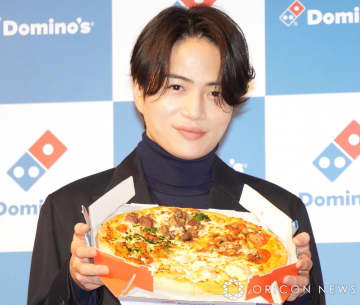 ドミノ・ピザの“顔”に就任した菊池風磨 （C）ORICON NewS inc.