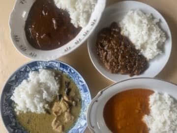 検証したレトルトカレー4品。怒りを抑える力が強いのは？