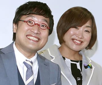 南海キャンディーズのしずちゃんこと山崎静代（右）と山里亮太（Ｃ）日刊ゲンダイ