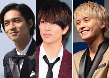 左から錦戸亮、山下智久、手越祐也（Ｃ）日刊ゲンダイ