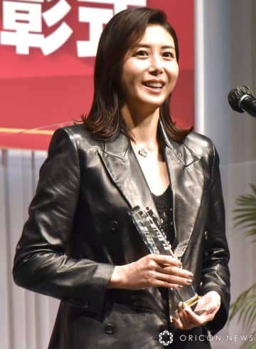 『第34回　日本ジュエリー ベストドレッサー賞』の40代部門に選出された松嶋菜々子 （C）ORICON NewS inc.