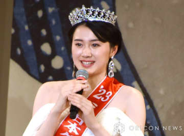 ミス日本に輝いた吉岡恵麻さん （C）ORICON NewS inc.