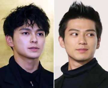 兄の新田真剣佑（右）と弟の眞栄田郷敦（Ｃ）日刊ゲンダイ