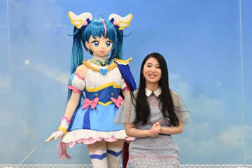 アニメ『ひろがるスカイ！プリキュア』記者会見に登場した関根明良（C）ABC-A・東映アニメーション