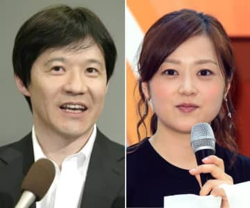 ともに理想の上司V7の内村光良（左）と水卜麻美アナ／（Ｃ）日刊ゲンダイ